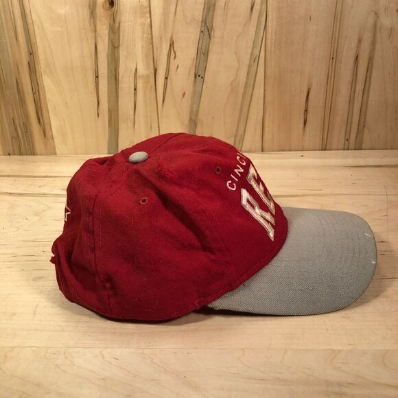 Vintage Cincinnati Reds Starter Arch 100% Wool Snapback Hat 90s - Picture 7 of 10